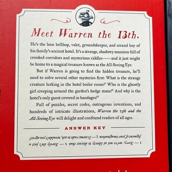 Warren The 13th And The All-Seeing Eye Book - Picture 3 of 3